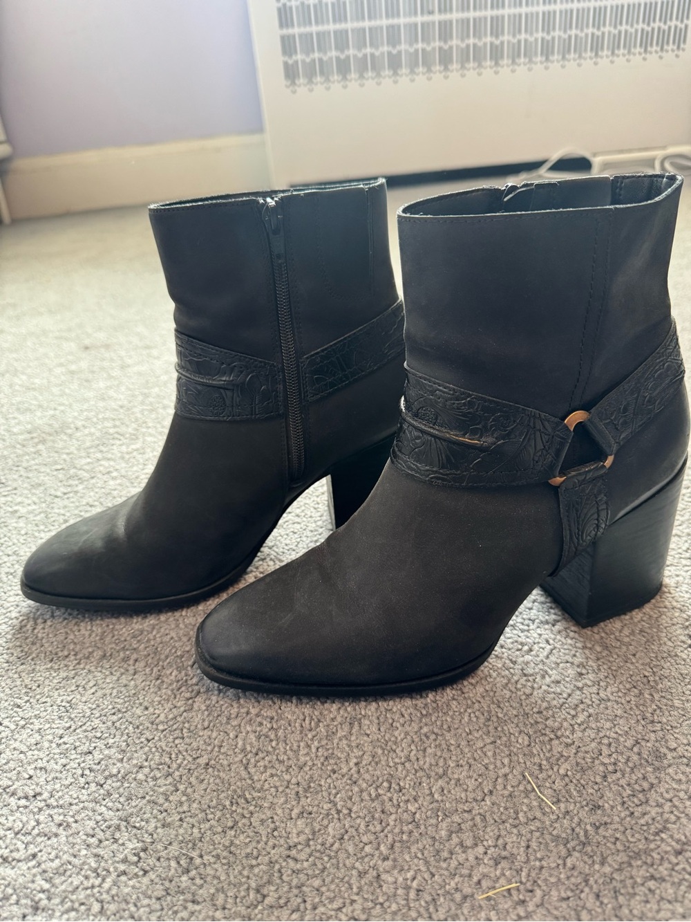Vionic Carnelia Boots Black Size 10